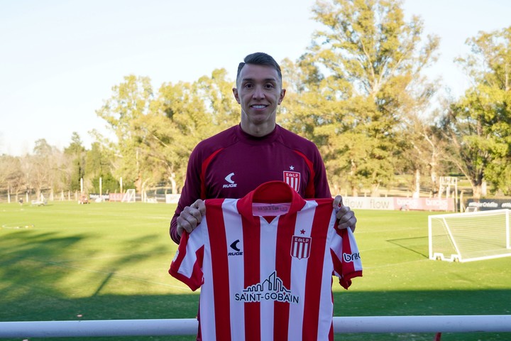Fernando Muslera, nuevo arquero de Estudiantes.
(Prensa Estudiantes)