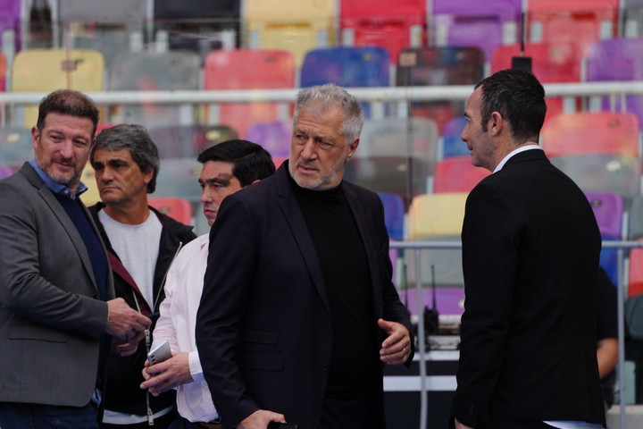 Marchi cruzó fuerte a Infantino (Marcelo Carroll).