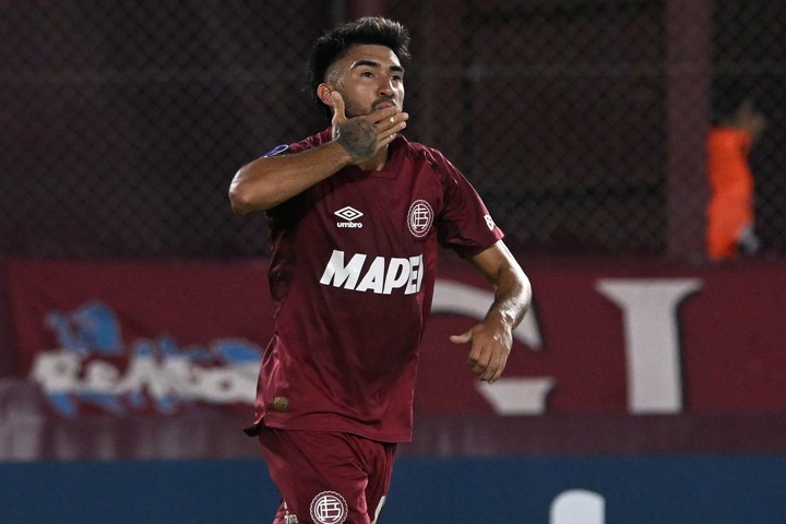Marcelino Moreno viene de una gran temporada con Lanús. (Prensa Lanús)