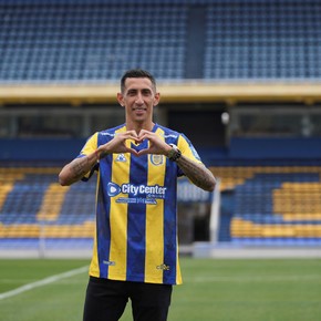 La emotiva presentación de Di María, de "es lo que soñaba" a "me falta ser campeón con Central"