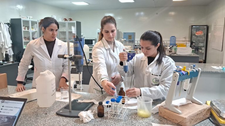 Estudiantes de Paraguay realizan una estancia de investigación en el INIPTA (CONICET–UNCAus)