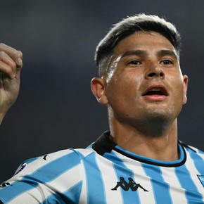 River lo espera: Maxi Salas dejó la práctica y se despidió de Racing