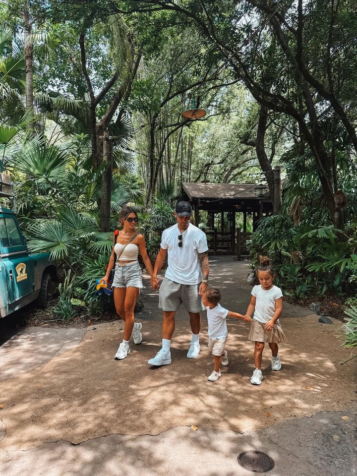 Las vacaciones de Lautaro Martínez: de Disney a México.