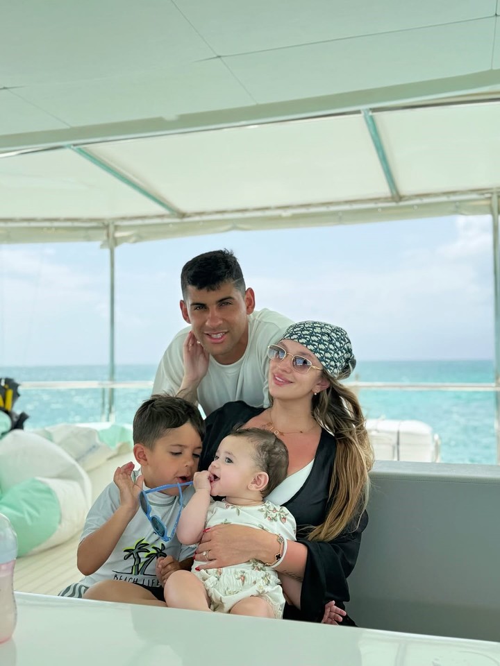 La vacaciones de Cuti Romero y su familia en Turks and Caicos.