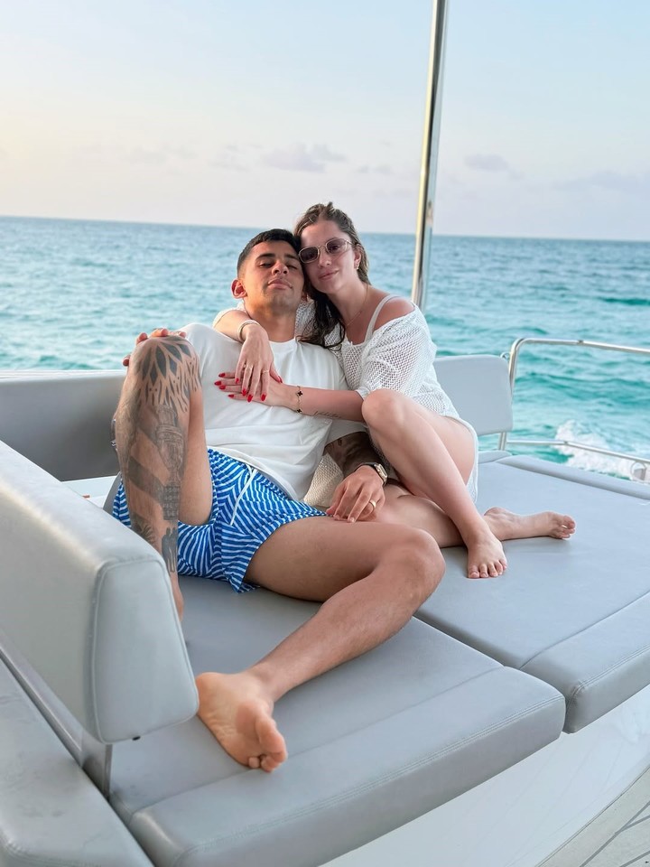 La vacaciones de Cuti Romero y su familia en Turks and Caicos.