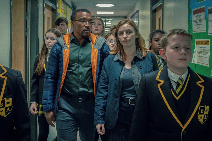 Ashley Walters, nominada al premio Emmy por su trabajo en "Adolescencia" Foto: Netflix via AP.