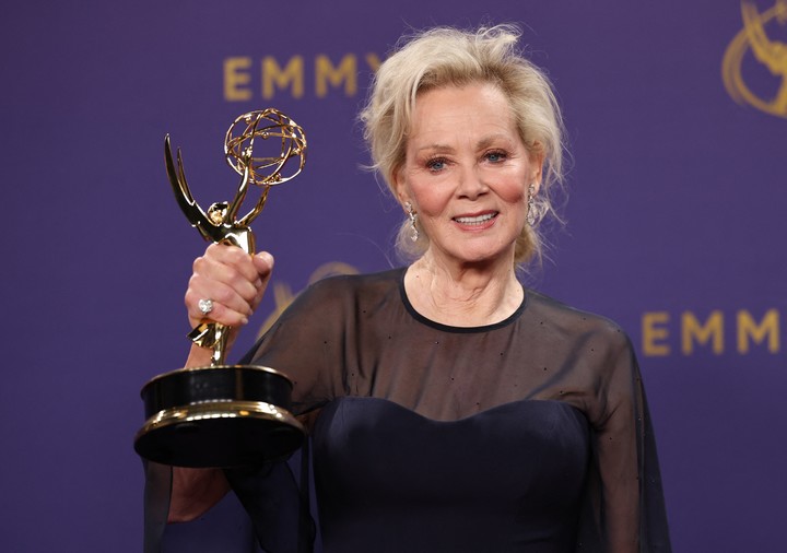 Jean Smart podría volver a llevarse el premio a Mejor actriz principal en una comedia en los premios Emmy 2025. Foto: Reuters.