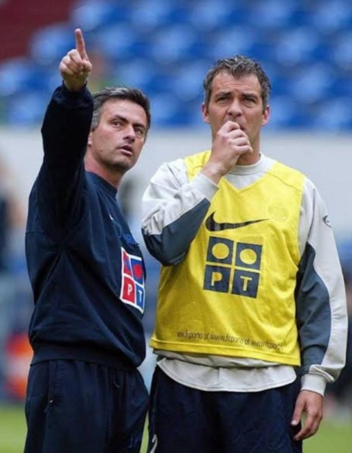 La foto que publico Mourinho (Prensa Porto).