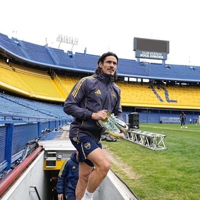 Russo volvió a bancar fuerte a Cavani, pero podría dejarlo afuera del 11 ante Racing