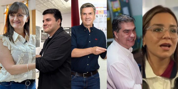 Qué resultado obtuvo cada candidato en su propia mesa