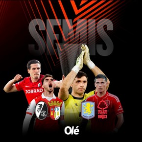 Con presencia argentina, la Europa y Conference League ya tienen a sus semifinalistas