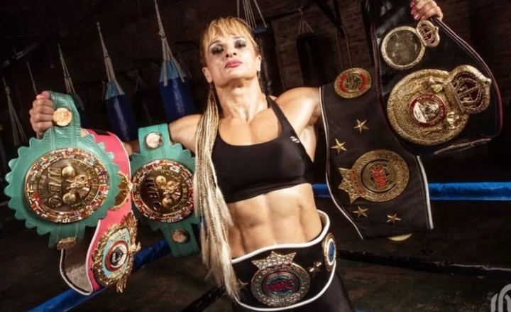La Locomotora Oliveras, otra gran figura del boxeo nacional.